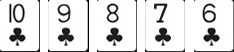 Spalvos eilutė („Straight flush“)